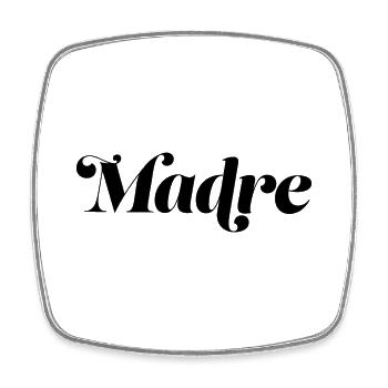 Cadeau Future maman et fête des mères - Magnet carré - blanc - Devant