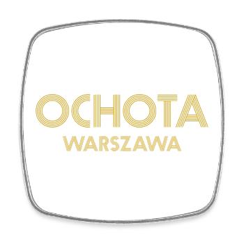 Warszawa Ochota Warschau Warsaw - Square fridge magnet - white - Front