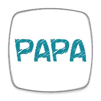 CHRISTMAS. YEAR. ANNIVERSARY. RETIREMENT. DAD. MAMAM. - Square fridge magnet - white - Front