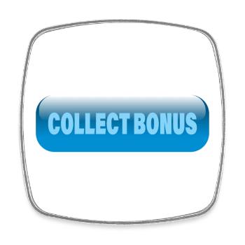 COLLECT BONUS - Viereckiger Kühlschrankmagnet - Weiß - Vorne