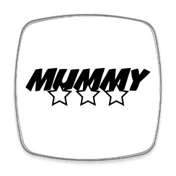 Beste Mama - Muttertag - Viereckiger Kühlschrankmagnet - Weiß - Vorne