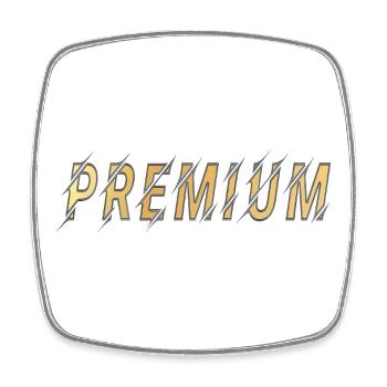 Édition premium super qualité - Magnet carré - blanc - Devant