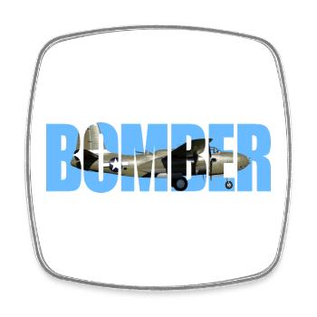 Bomber A-20 Havoc - Square fridge magnet - white - Front