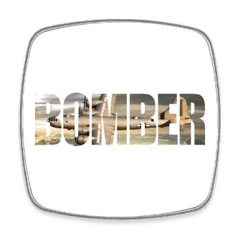 B-29 Superfortress - Square fridge magnet - white - Front