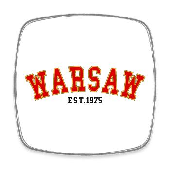 Warsaw_Est_1975 - Magnet carré - blanc - Devant