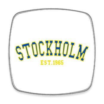 Stockholm Est.1965 - Square fridge magnet - white - Front