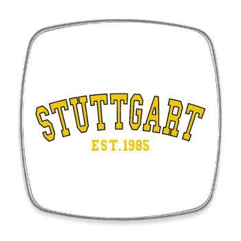 Stuttgart Fondé en 1985 - Magnet carré - blanc - Devant