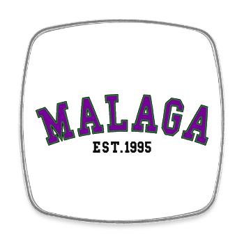 Malaga Est. 1995 - Magnet carré - blanc - Devant