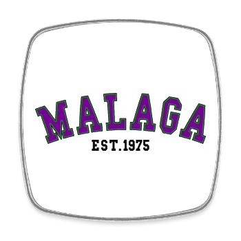 Malaga Est. 1975 - Magnet carré - blanc - Devant