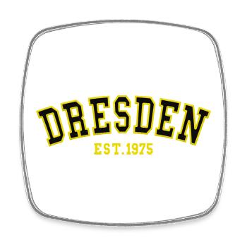 Dresden Est. 1975 - Square fridge magnet - white - Front