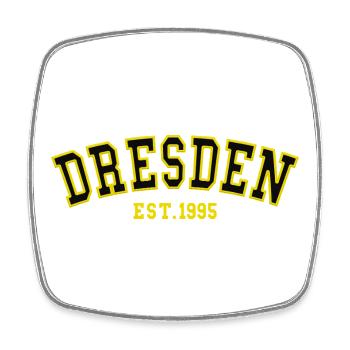 Dresden Est. 1995 - Square fridge magnet - white - Front