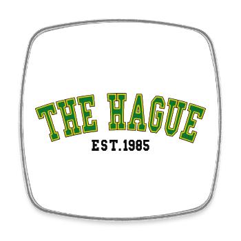 La Haye Est. 1985 - Magnet carré - blanc - Devant
