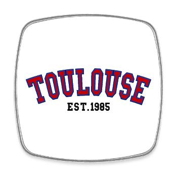 Toulouse Est. 1985 - Square fridge magnet - white - Front