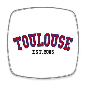 Toulouse Est. 2005 - Square fridge magnet - white - Front