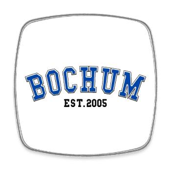 Bochum Est. 2005 - Magnet carré - blanc - Devant
