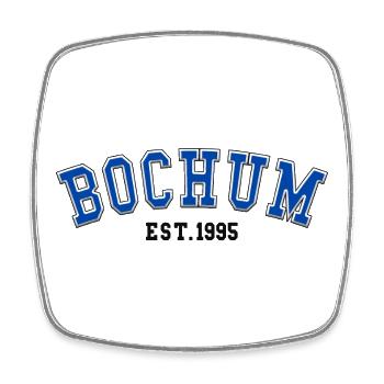 Bochum Est. 1995 - Magnet carré - blanc - Devant