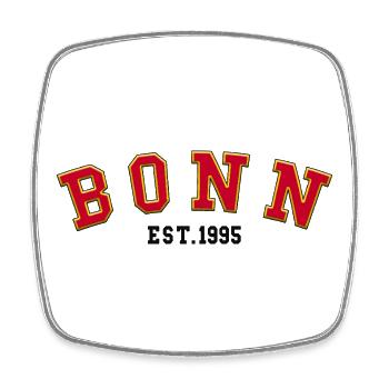 Bonn Est. 1995 - Square fridge magnet - white - Front
