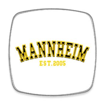 Mannheim Est 2005 - Square fridge magnet - white - Front