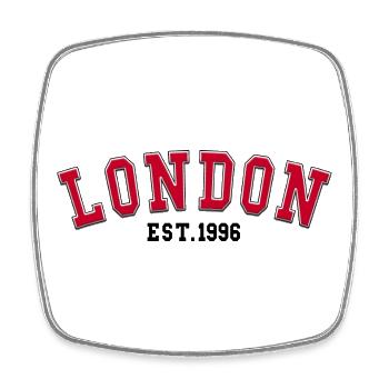 Londres Fondée en 1996 - Magnet carré - blanc - Devant