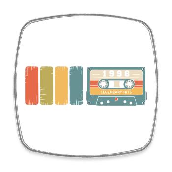 1996 Vintage Original 1996 Geburtstagsgeschenk - Viereckiger Kühlschrankmagnet - Weiß - Vorne