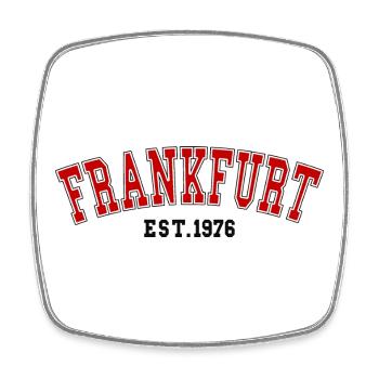 Fondement de Francfort en 1976 - Magnet carré - blanc - Devant