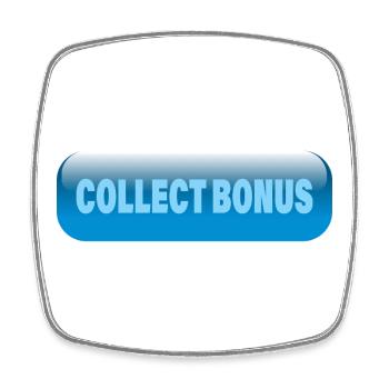 COLLECT BONUS - Viereckiger Kühlschrankmagnet - Weiß - Vorne