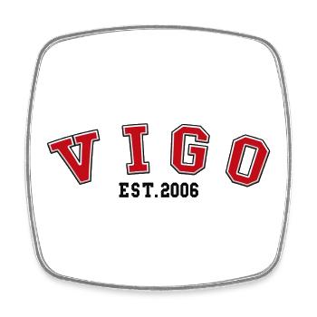 Vigo Est. 2006 - Square fridge magnet - white - Front