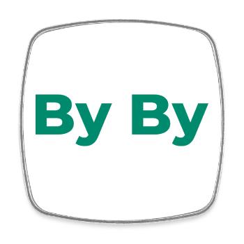 Nach Zitat-Design - Viereckiger Kühlschrankmagnet - Weiß - Vorne