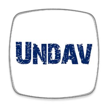 UNDAV German Soccer Star - Viereckiger Kühlschrankmagnet - Weiß - Vorne