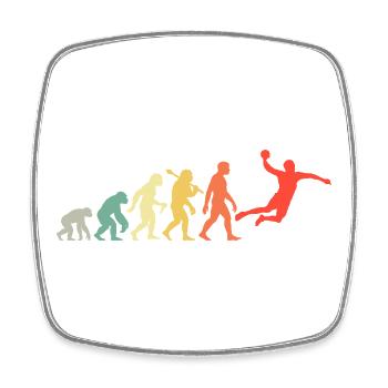 Handball Handball Evolution for Men and Boys - Square fridge magnet - white - Front