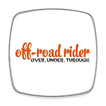 2541614 15137067 offroad - Magnet carré - blanc - Devant