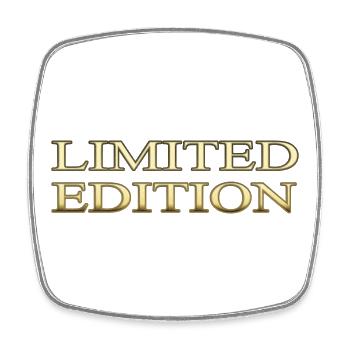 Édition limitée - Magnet carré - blanc - Devant