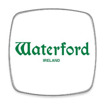 WATERFORD Irlande Irlande - Magnet carré - blanc - Devant
