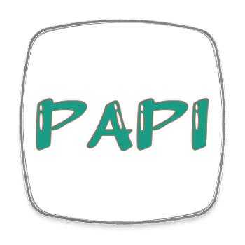 BONNE FÊTE PAPA. PAPA. FÊTE DES PÈRES. PÈRE - Magnet carré - blanc - Devant