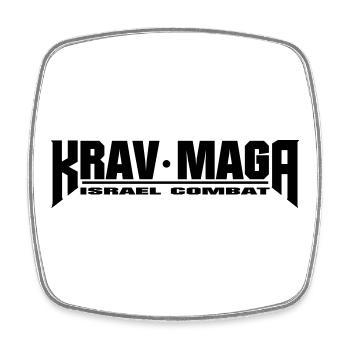 KravMaga Israel Combat Colors Changeable - Square fridge magnet - white - Front