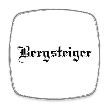 Bergsteiger - Viereckiger Kühlschrankmagnet - Weiß - Vorne