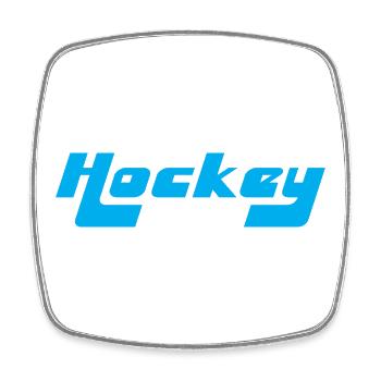 Hockey Hockey - Square fridge magnet - white - Front