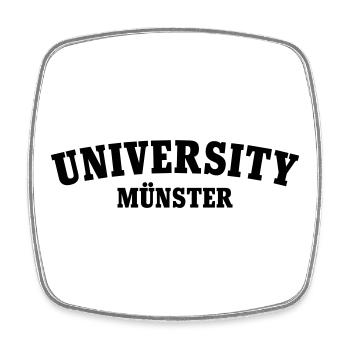 University of Münster - Square fridge magnet - white - Front