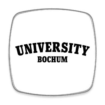 Université de Bochum - Magnet carré - blanc - Devant