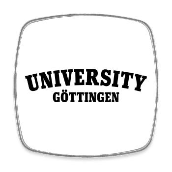 University of Göttingen - Square fridge magnet - white - Front