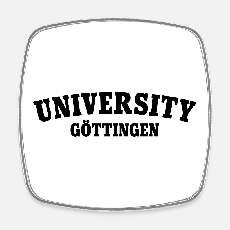 University of Göttingen - Square fridge magnet - white