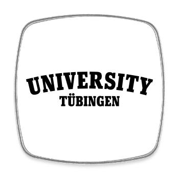 University of Tübingen - Square fridge magnet - white - Front