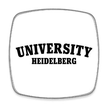 University of Heidelberg - Square fridge magnet - white - Front