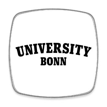 Université de Bonn - Magnet carré - blanc - Devant