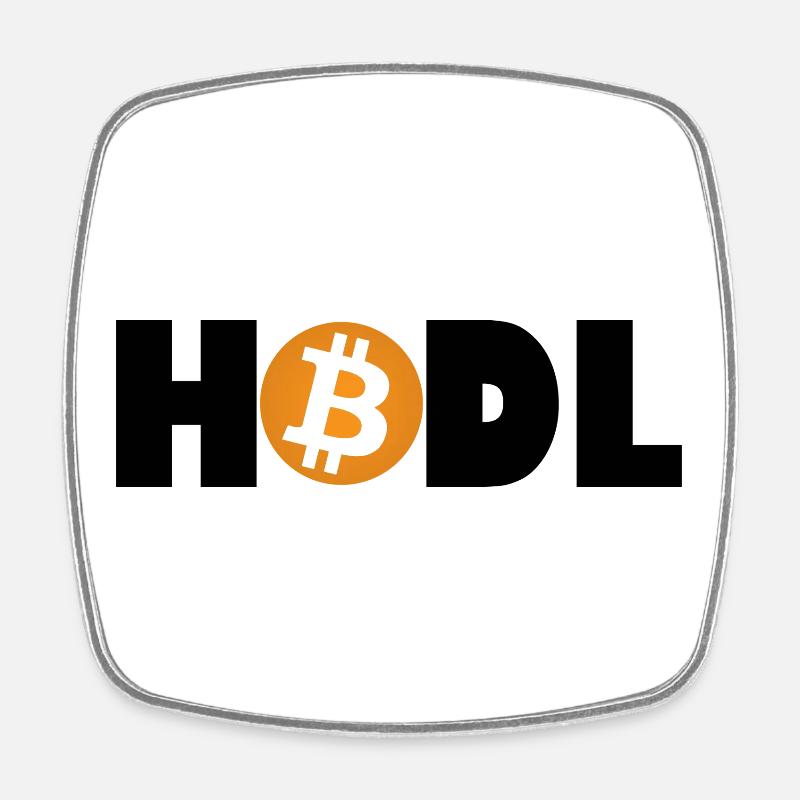 Bitcoin Revolution – Tenez l’avenir - Magnet carré - blanc
