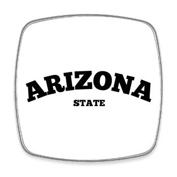 État de l’Arizona - Magnet carré - blanc - Devant