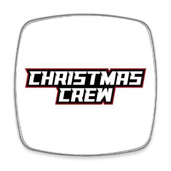 Christmas Crew Weihnachten - Viereckiger Kühlschrankmagnet - Weiß - Vorne