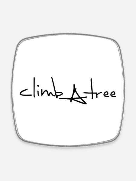 climbAtree - Magnet carré - blanc