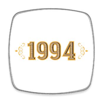Legend since 1994 retro 1994 - Square fridge magnet - white - Front
