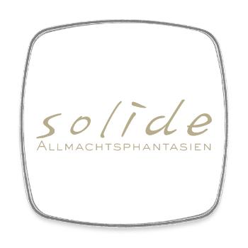 Solide Allmachtsphantasien - Viereckiger Kühlschrankmagnet - Weiß - Vorne